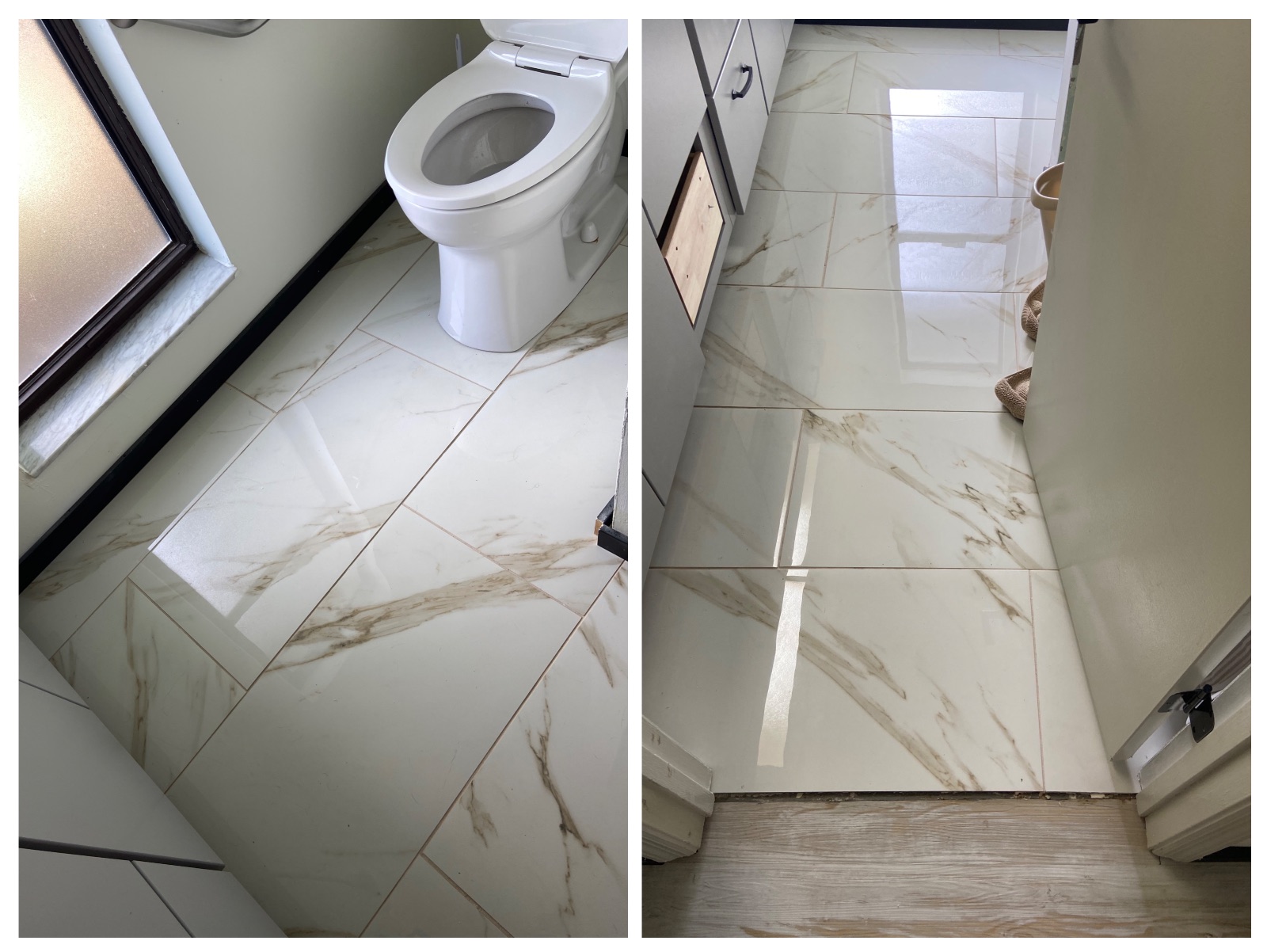 Bathroom Tile & Fixture Update
